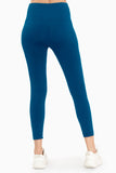 Legging termico liso con pretina ancha
