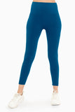 Legging termico liso con pretina ancha