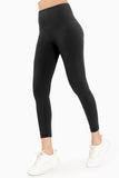 Legging termico liso con pretina ancha