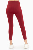Legging termico liso con pretina ancha