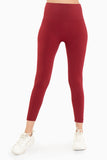 Legging termico liso con pretina ancha