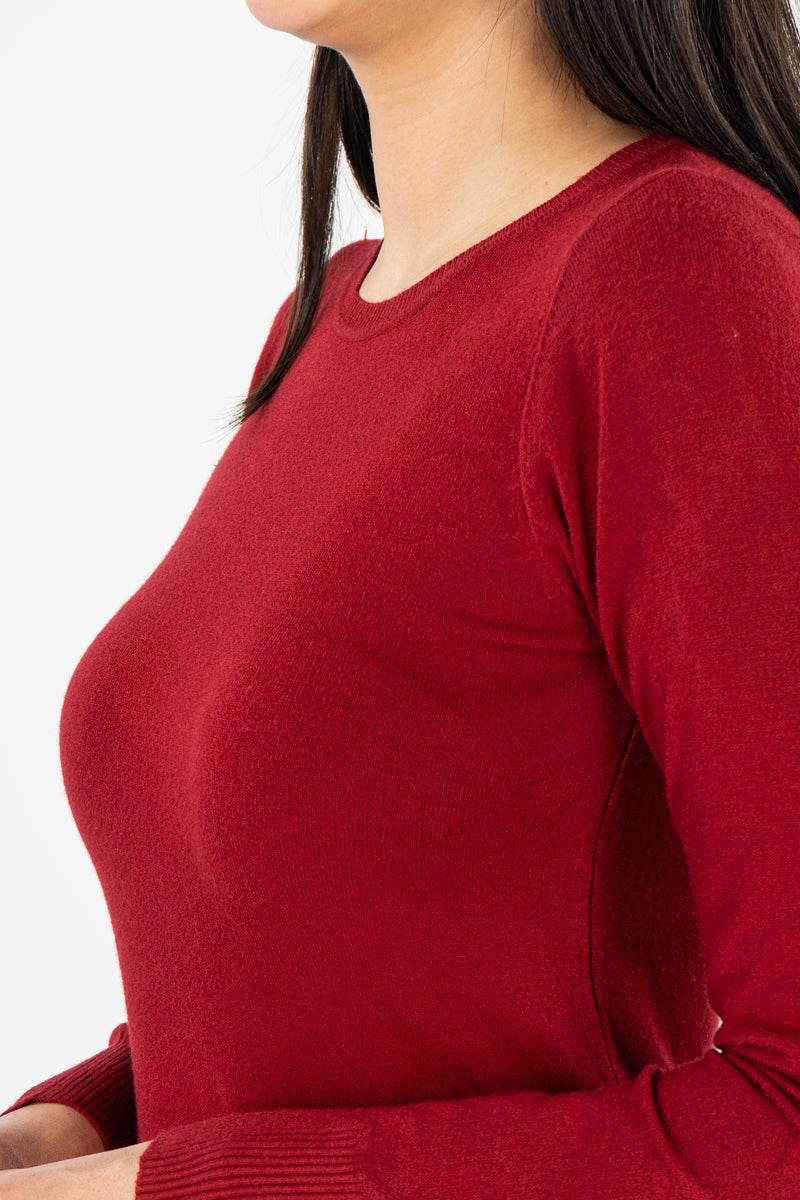 Suéter básico escote redondo - Santory Ropa  (7273267593283)