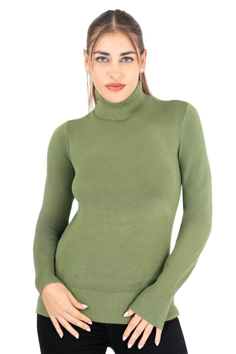 Suéter básico cuello ruso - Santory Ropa  (7444871938115)