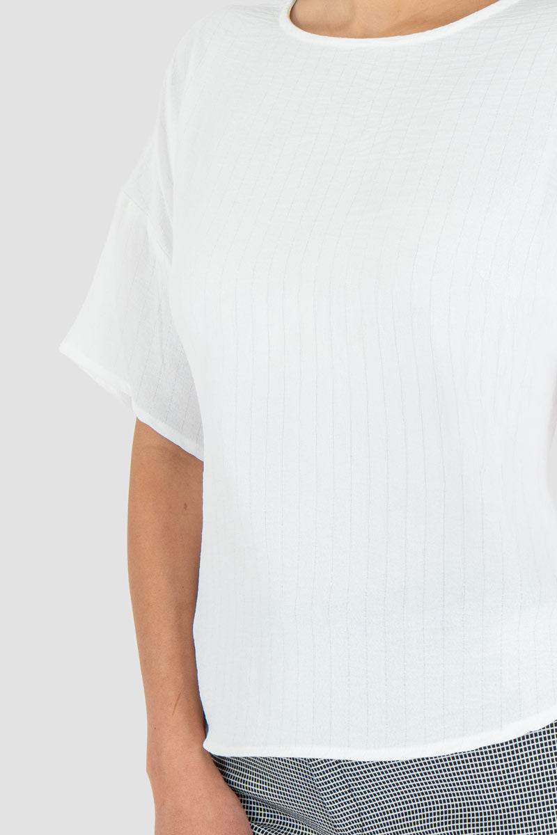 Blusa lisa manga corta - Santory Ropa  (7467880251459)