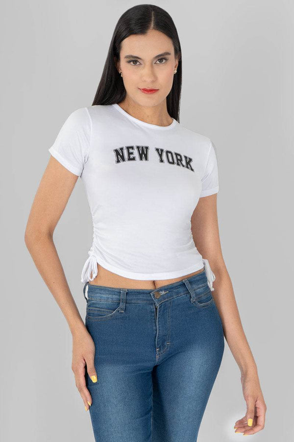 Playera estampada manga corta - Santory Ropa  (7425034059843)