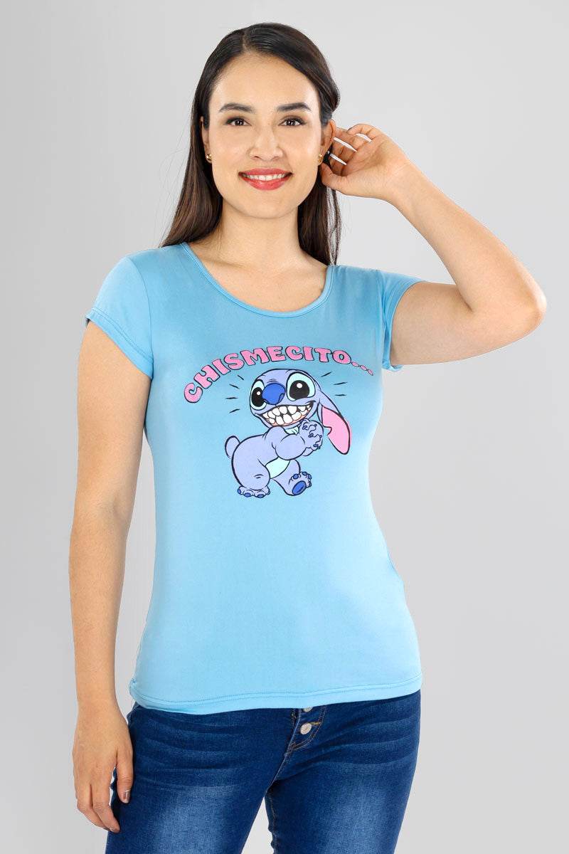 Playera manga corta stitch - Santory Ropa  (7391891718211)