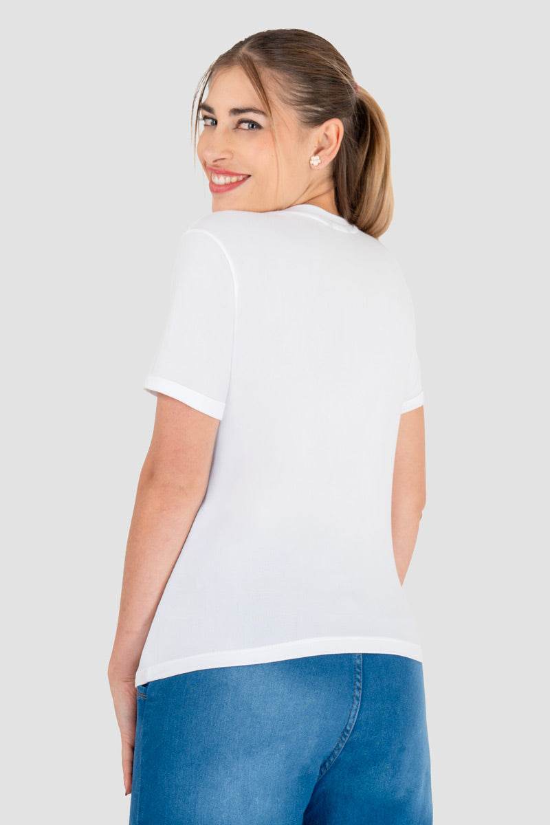 Playera estampada manga corta - Santory Ropa  (7451670216771)