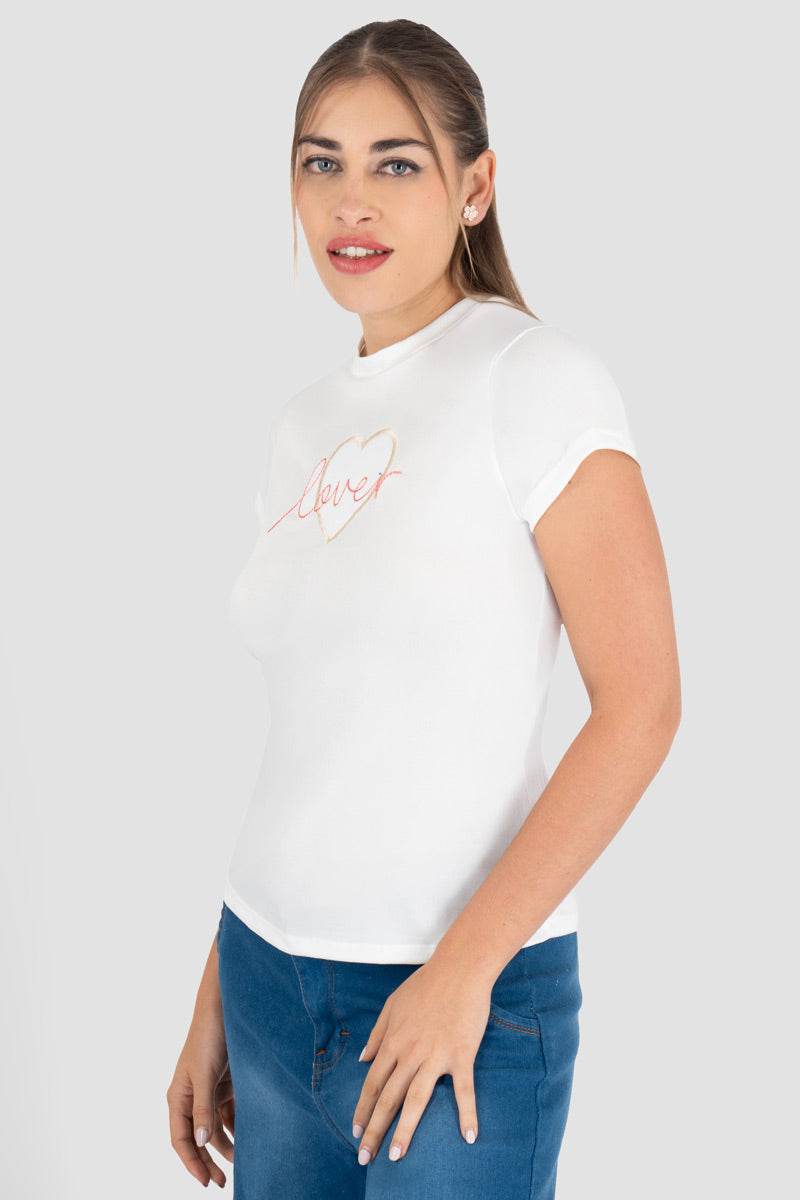 Playera estampada manga corta - Santory Ropa  (7453697212483)