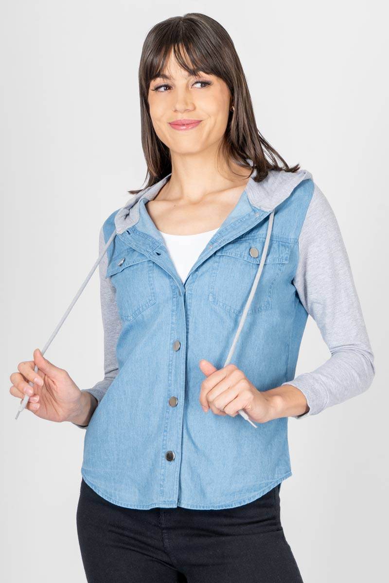 Camisa con capucha - Santory Ropa  (7340675104835)