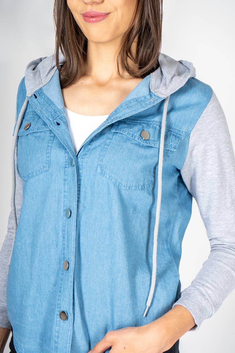 Camisa con capucha - Santory Ropa  (7340675104835)