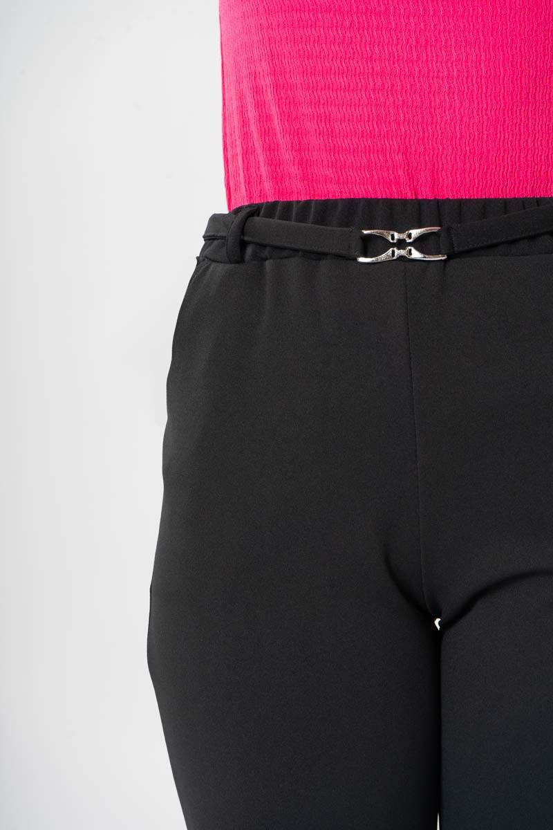 Pantalón con resorte en cintura - Santory Ropa  (7359075319875)