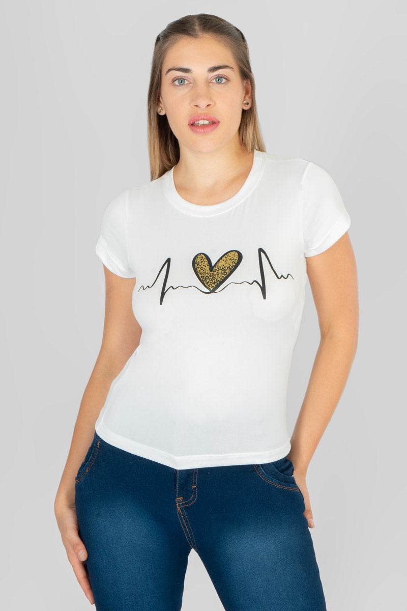 Playera estampada manga corta - Santory Ropa  (7435831279683)