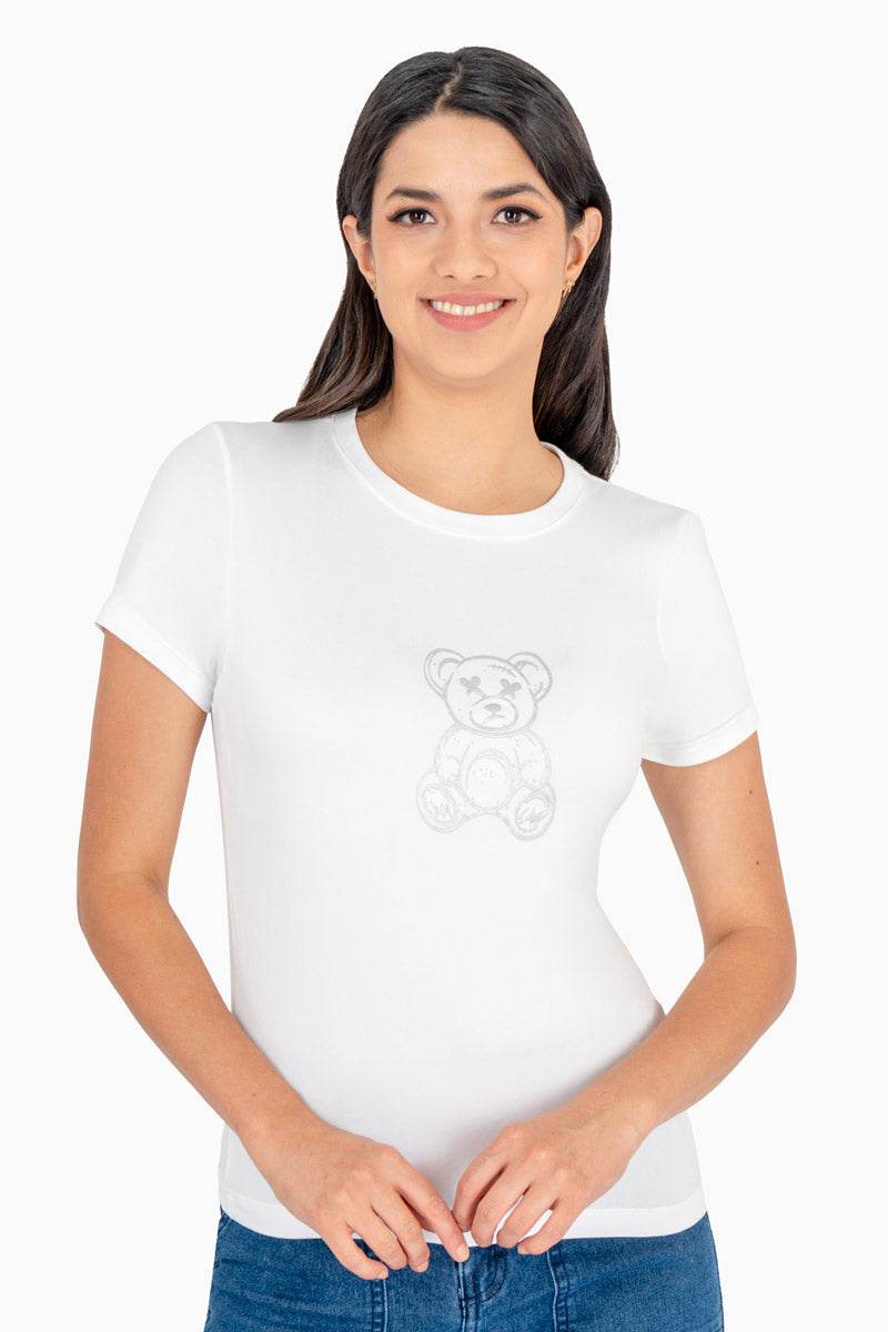 Playera estampada manga corta - Santory Ropa  (7463730020419)