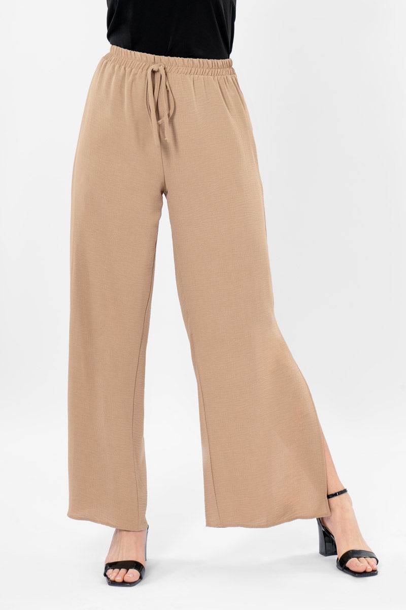 Pantalón ancho con jareta - Santory Ropa  (7378328879171)