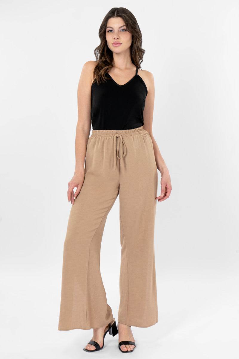 Pantalón ancho con jareta - Santory Ropa  (7378328879171)