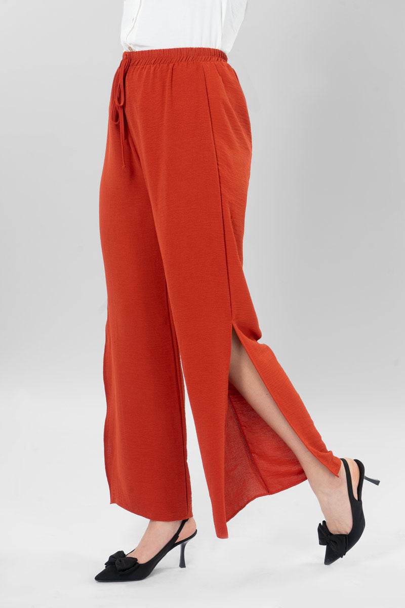 Pantalón ancho con jareta - Santory Ropa  (7378328879171)