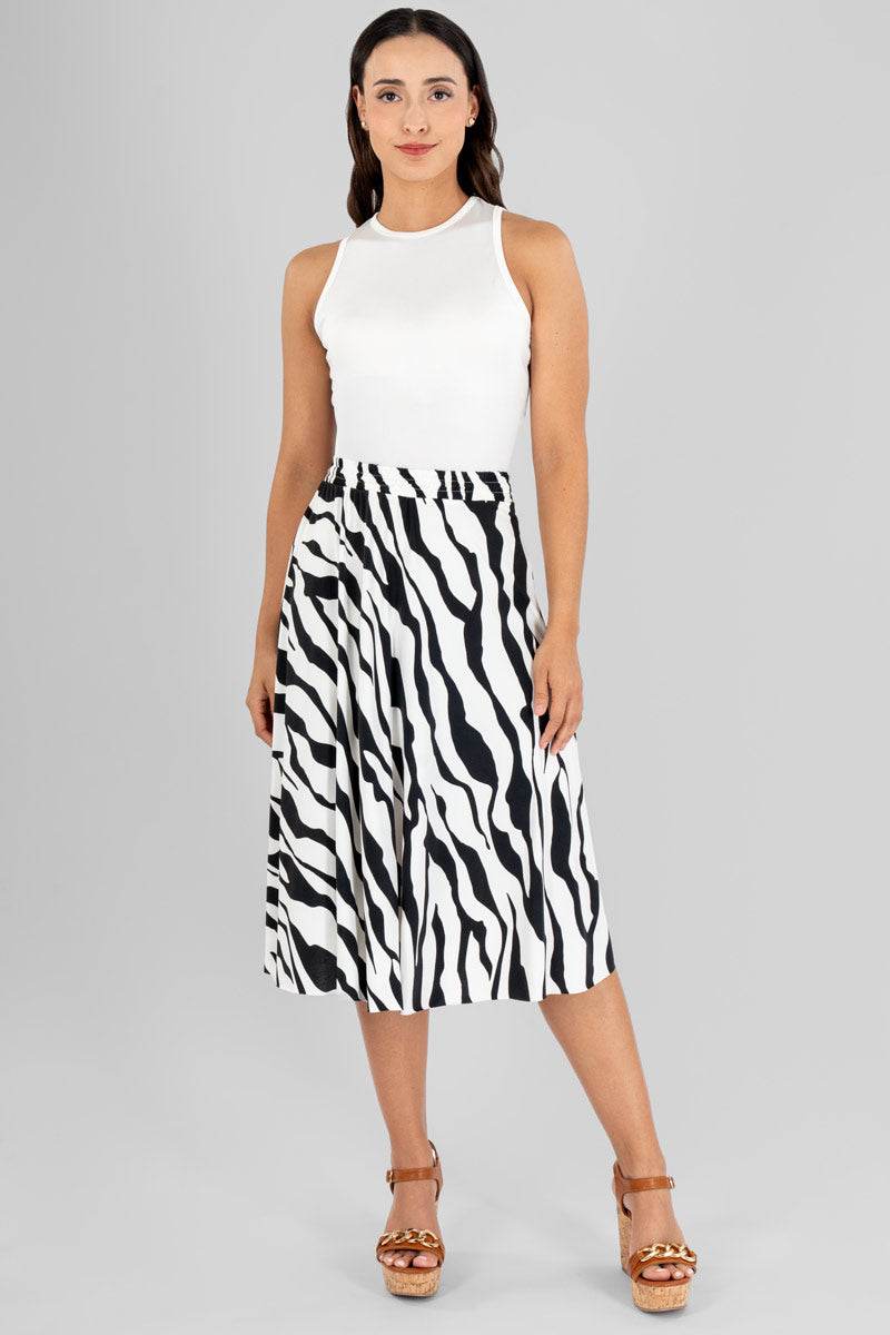 Falda animal print larga - Santory Ropa  (7415529013315)