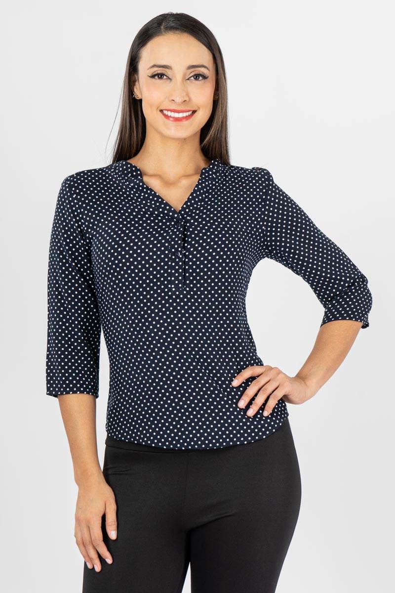Blusa de puntos - Santory Ropa  (7366158155843)
