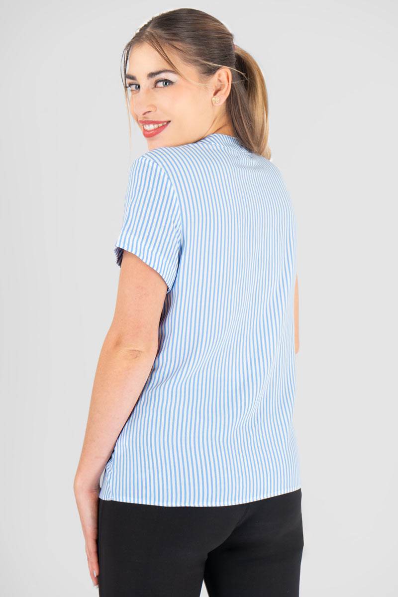 Blusa de rayas manga corta - Santory Ropa  (7445769093187)