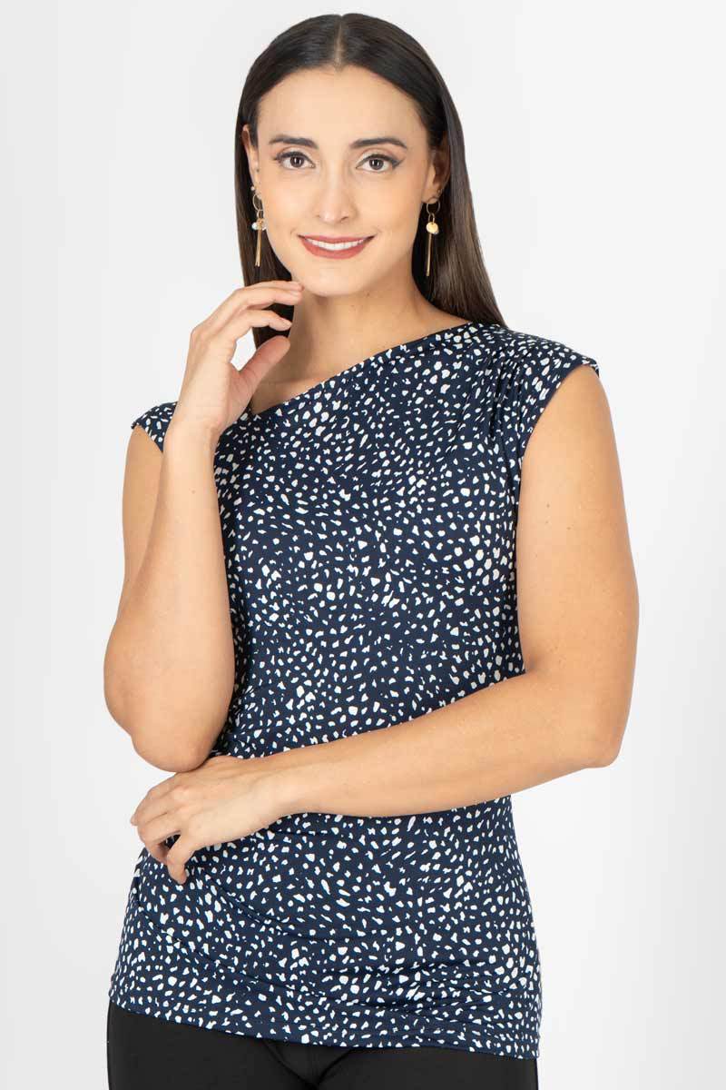 Blusa asimétrico sin manga - Santory Ropa  (7423666225219)