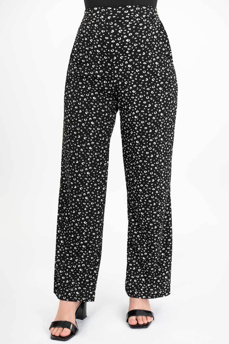 Pantalón amplio estampado - Santory Ropa  (7438069497923)