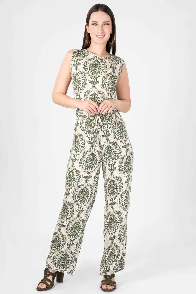 Palazzo sin manga estampado - Santory Ropa  (7413150318659)