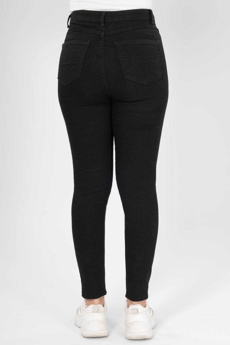 Jeans básicos tiro alto - Santory Ropa  (7396639572035)