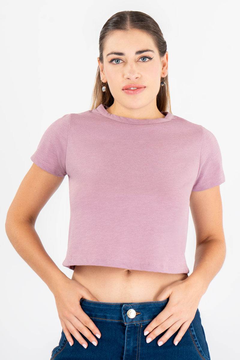 Playera lisa manga corta - Santory Ropa  (7440779477059)