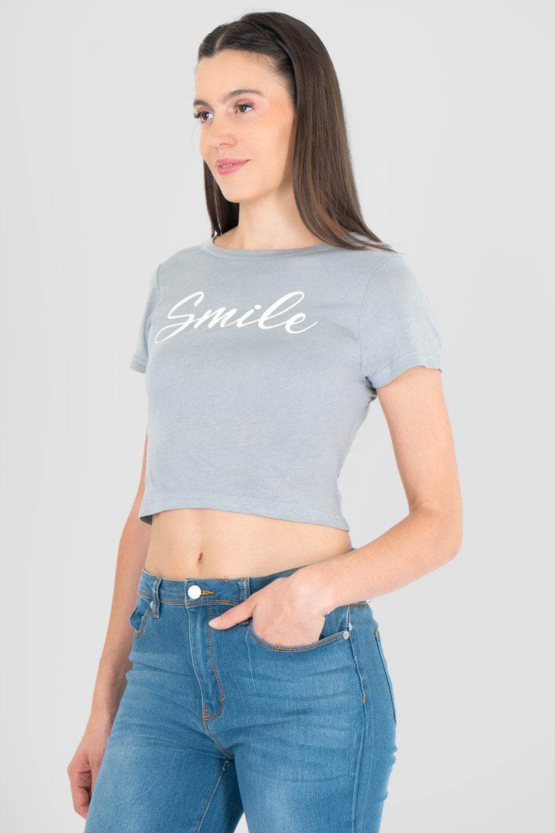 Playera estampada manga corta - Santory Ropa  (7467880185923)