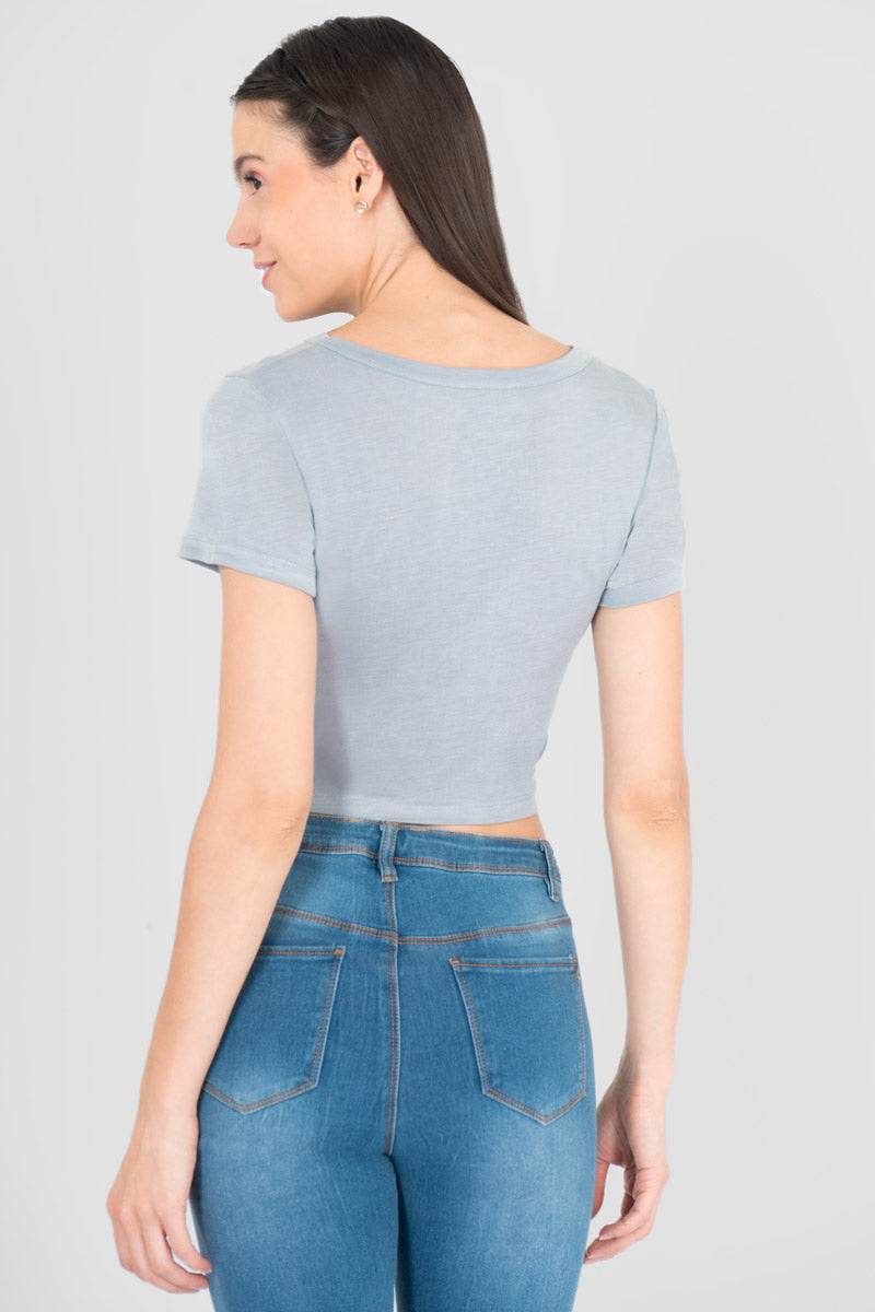 Playera estampada manga corta - Santory Ropa  (7467880185923)