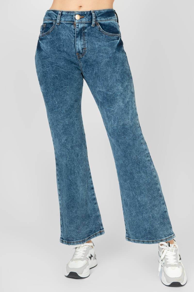 Jeans anchos con bolsas - Santory Ropa  (7420391161923)