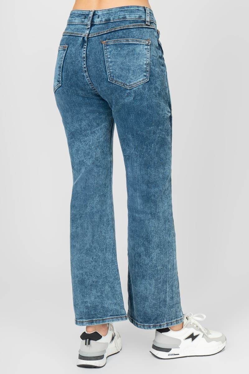 Jeans anchos con bolsas - Santory Ropa  (7420391161923)