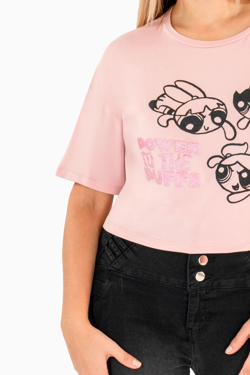 Playera oversize de las chicas superpoderosas