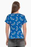 Playera mamga corta full print stitch