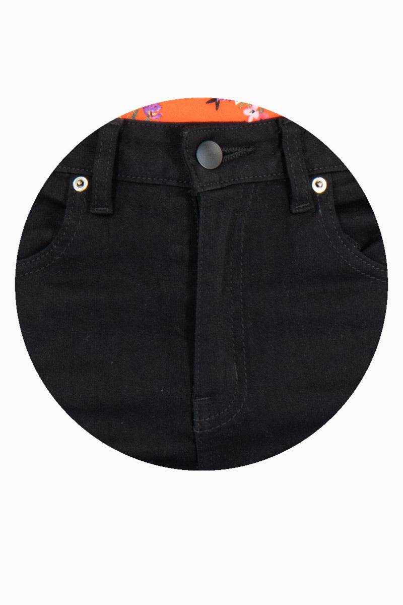 Jeans tiro medio con bolsas - Santory Ropa  (7454855626819)