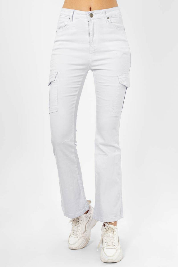 Jeans acampanado con bolsas - Santory Ropa  (7396639506499)