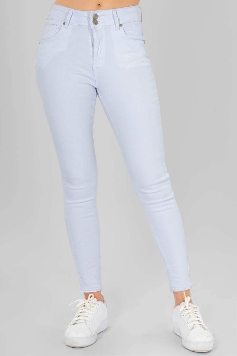 Jeans sknny con 2 botones - Santory Ropa  (7393651785795)