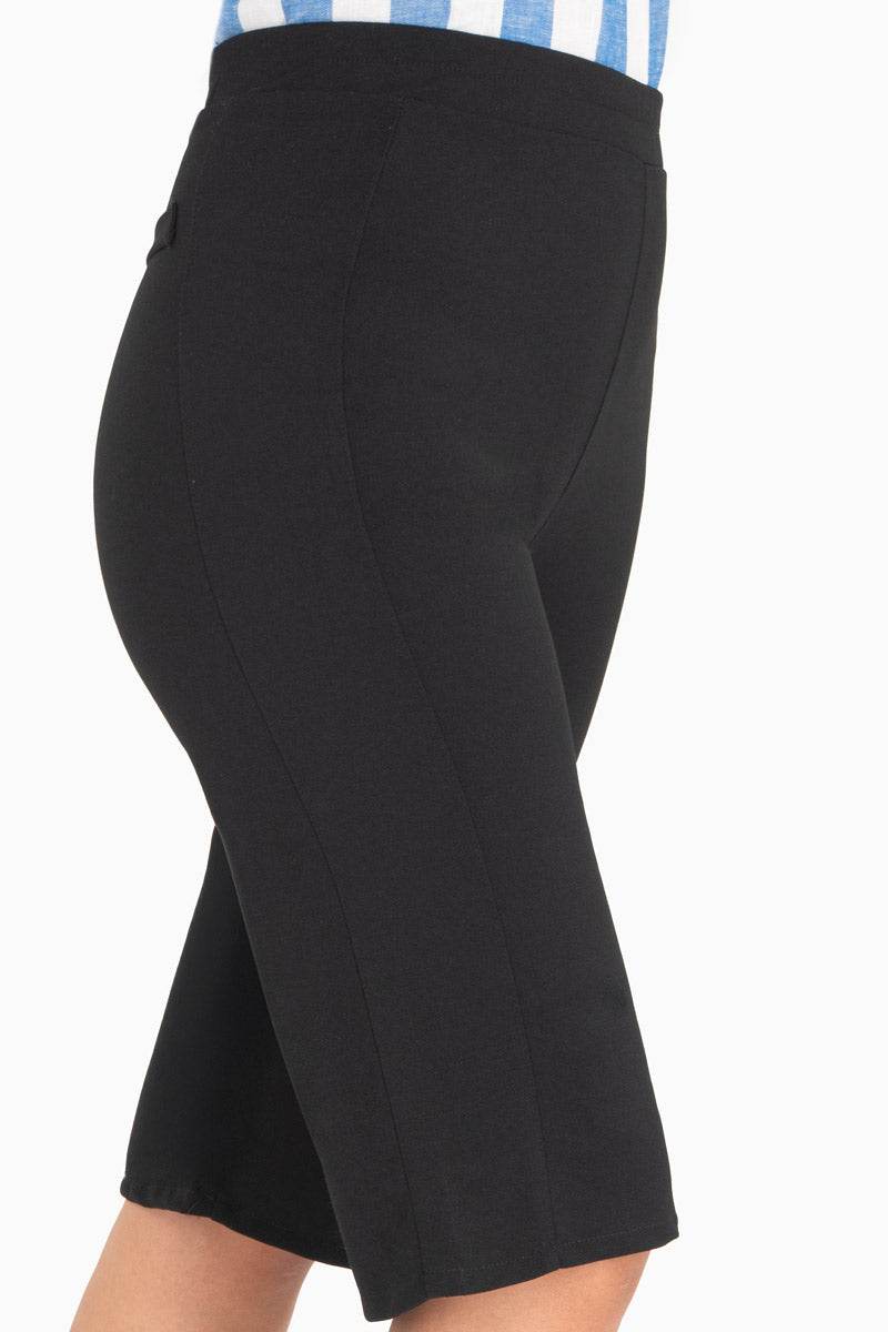 Pantalón Capri para Mujer con Elástico en Cintura - Santory Ropa  (7473585487939)