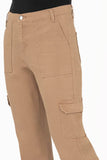 Pantalón para Mujer de Gabardina con Bolsas Cargo - Santory Ropa  (7473585324099)