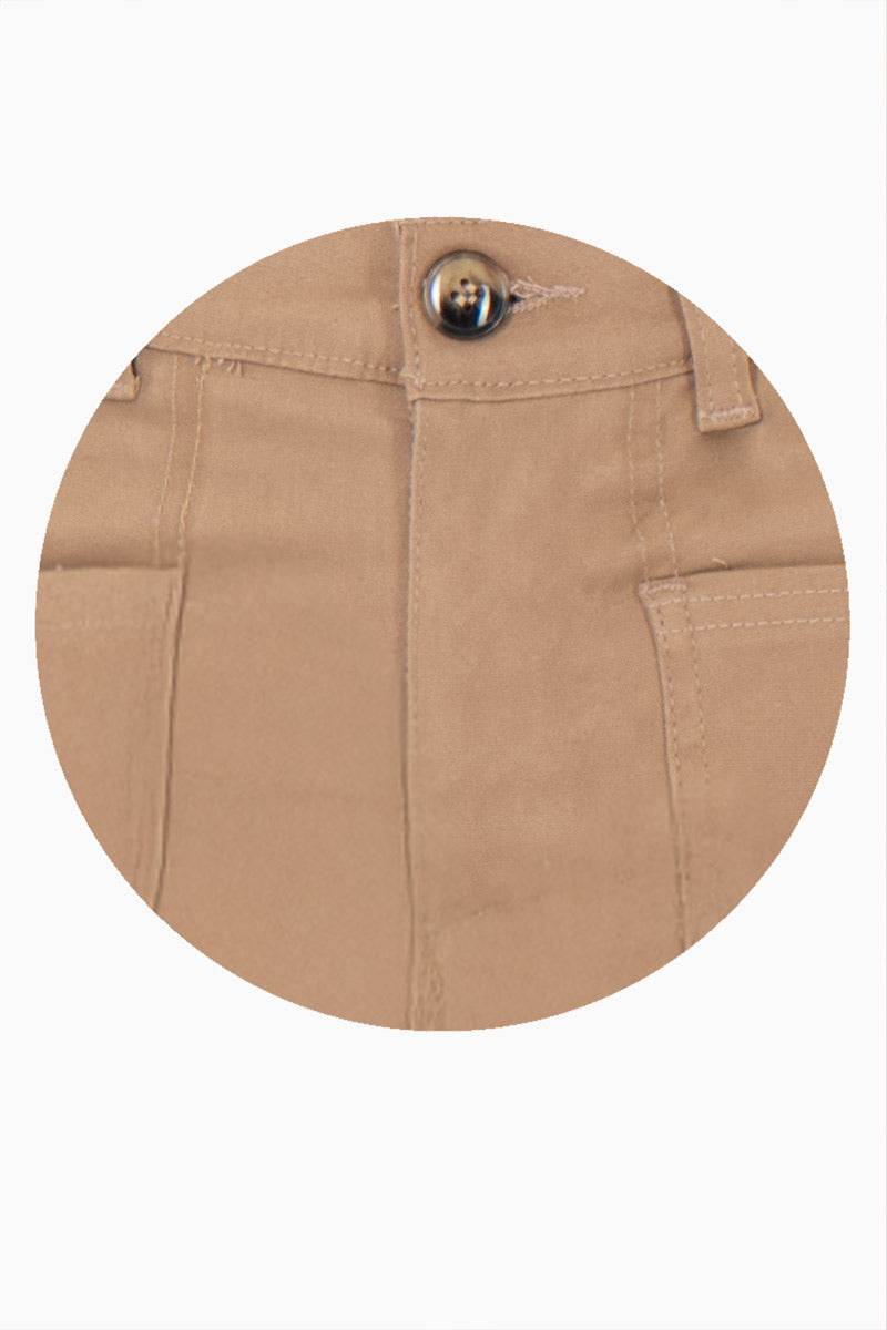 Pantalón recto con bolsas - Santory Ropa  (7473585291331)