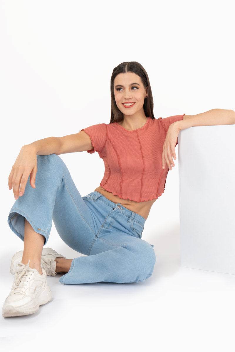 Jeans rectos con bolsas - Santory Ropa  (7473585258563)