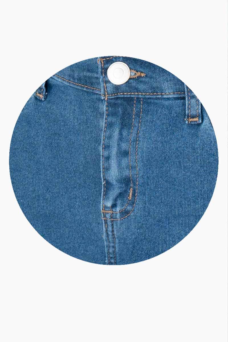 Falda corta de mezclilla - Santory Ropa  (7473585160259)