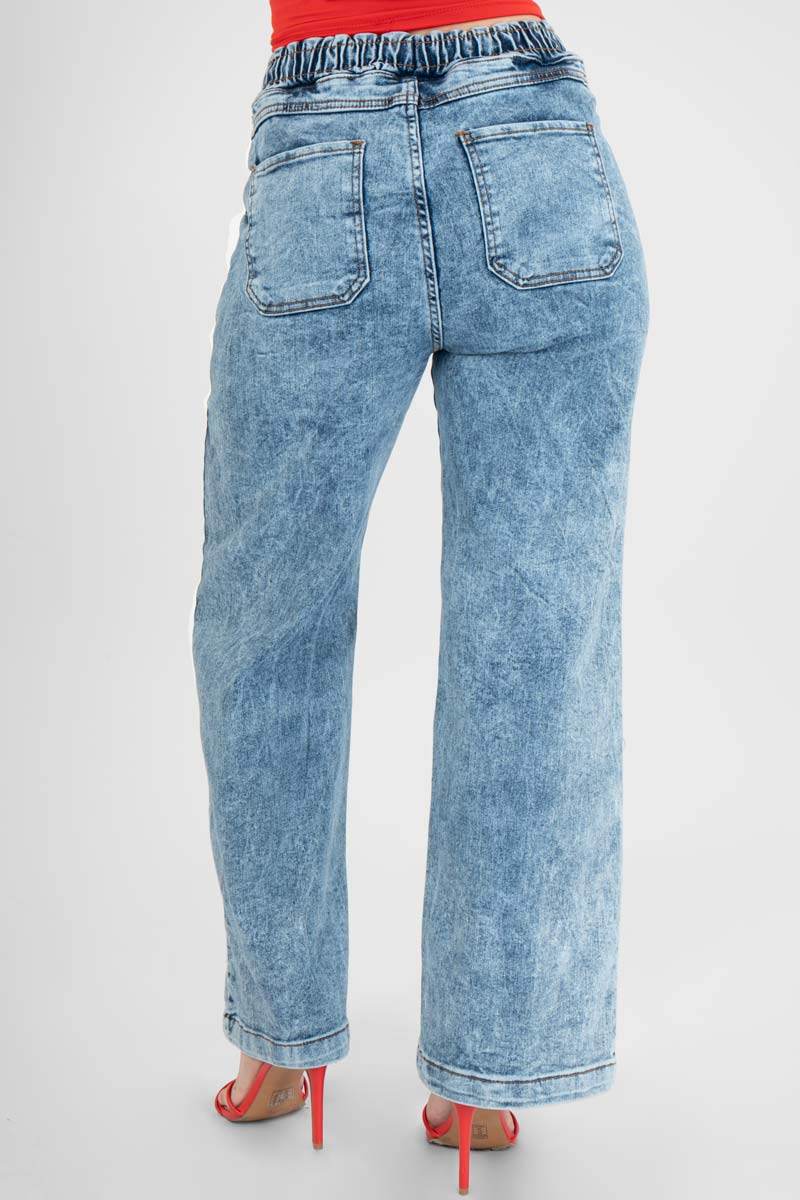 Jeans rectos con bolsas - Santory Ropa  (7435763318851)