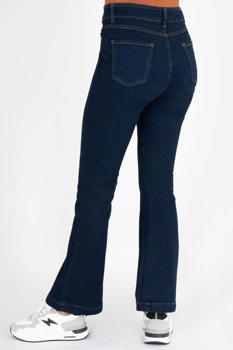 Jeans acampanados con bolsas - Santory Ropa  (7435763286083)