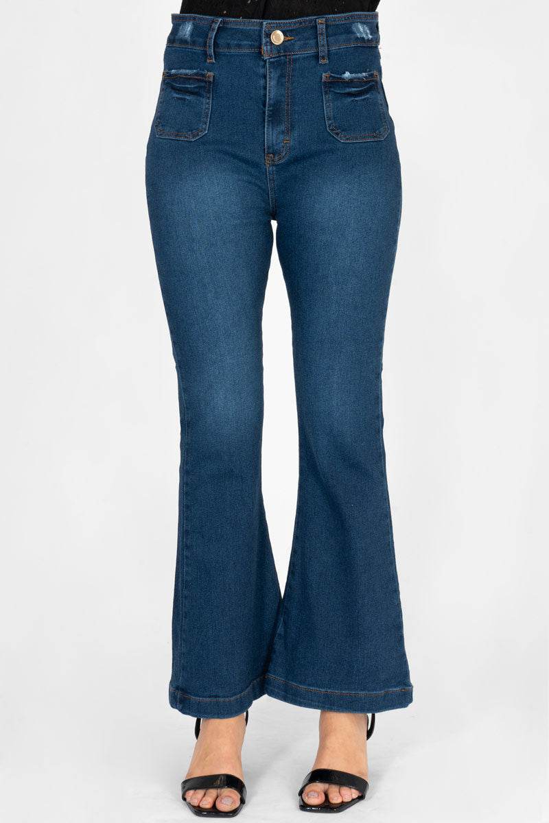 Jeans acampanados - Santory Ropa  (7435396579395)