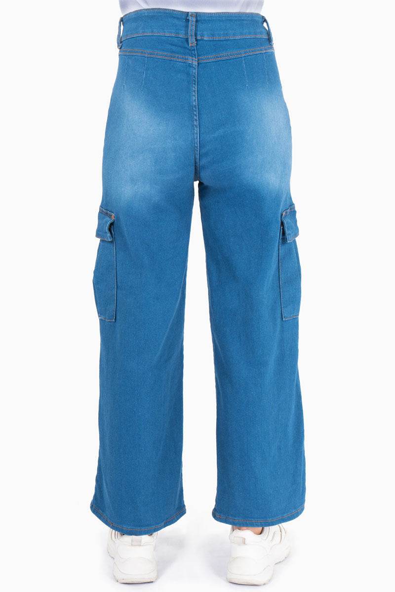 Jeans tipo cargo - Santory Ropa  (7450650116163)