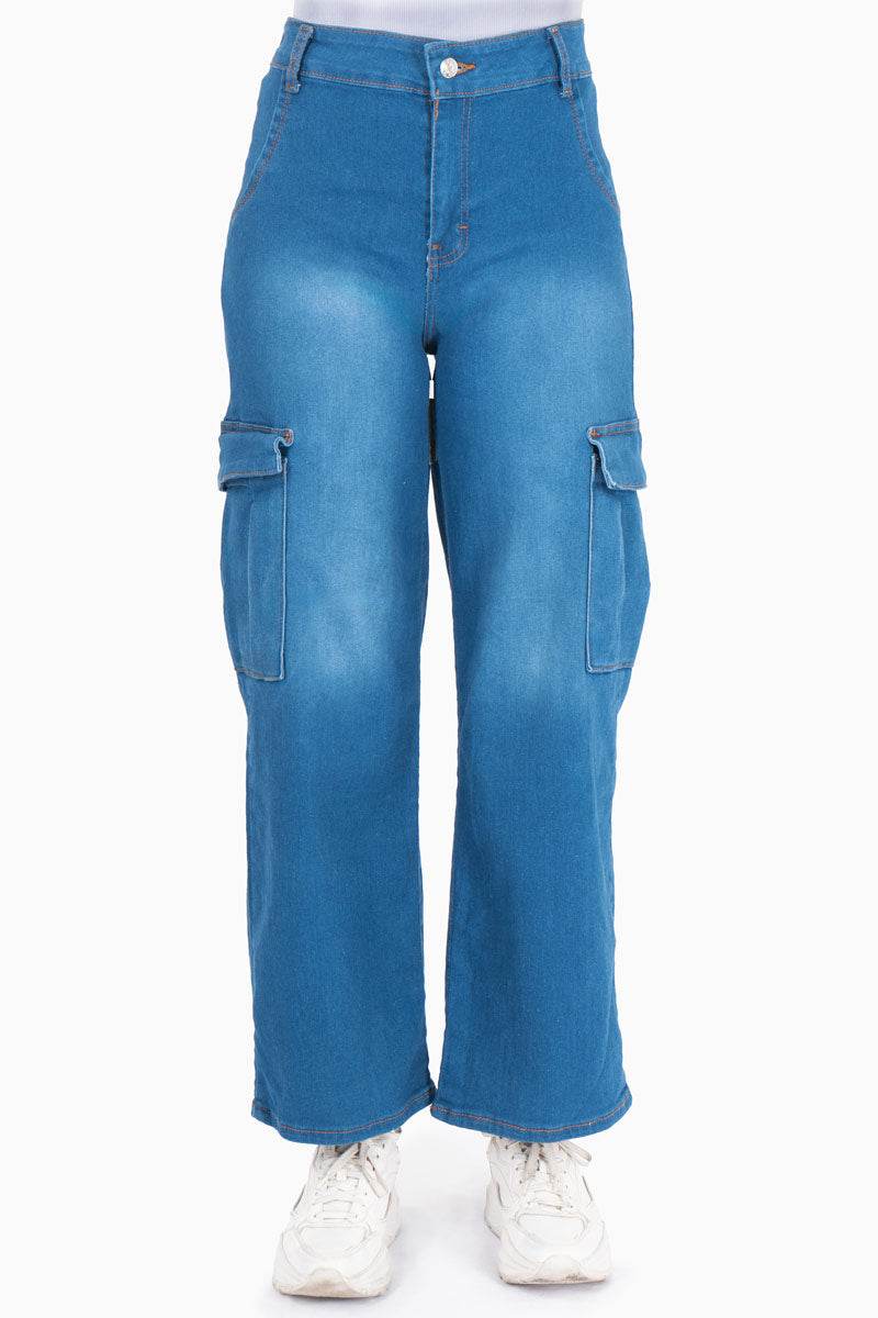 Jeans tipo cargo - Santory Ropa  (7450650116163)