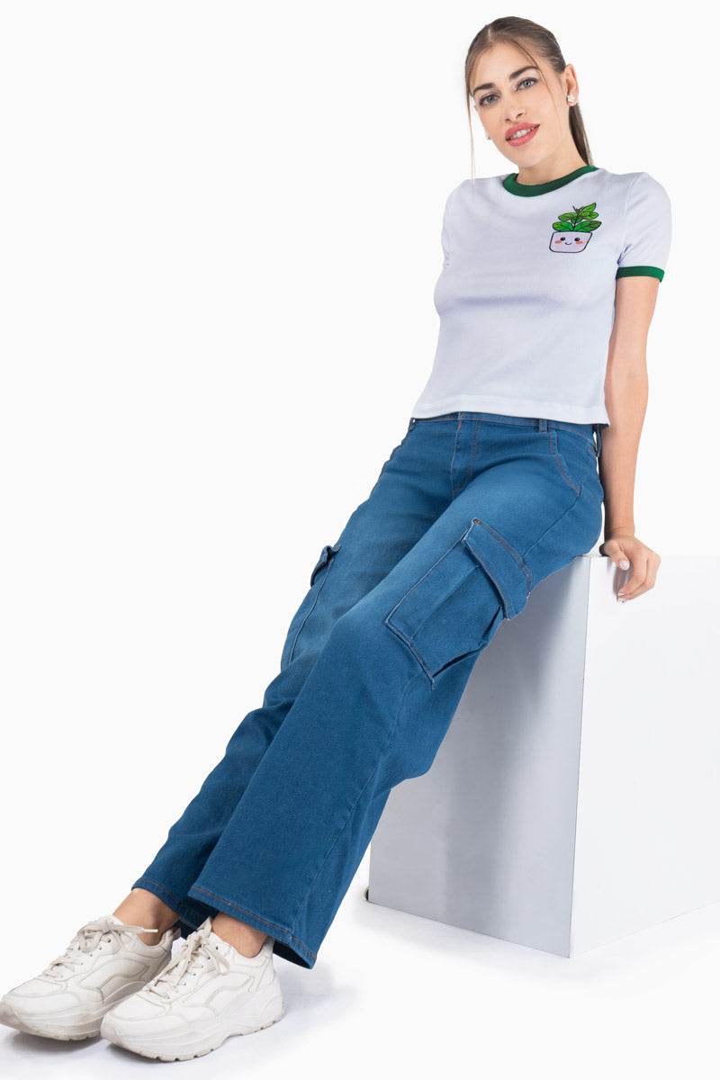 Jeans tipo cargo - Santory Ropa  (7450650116163)