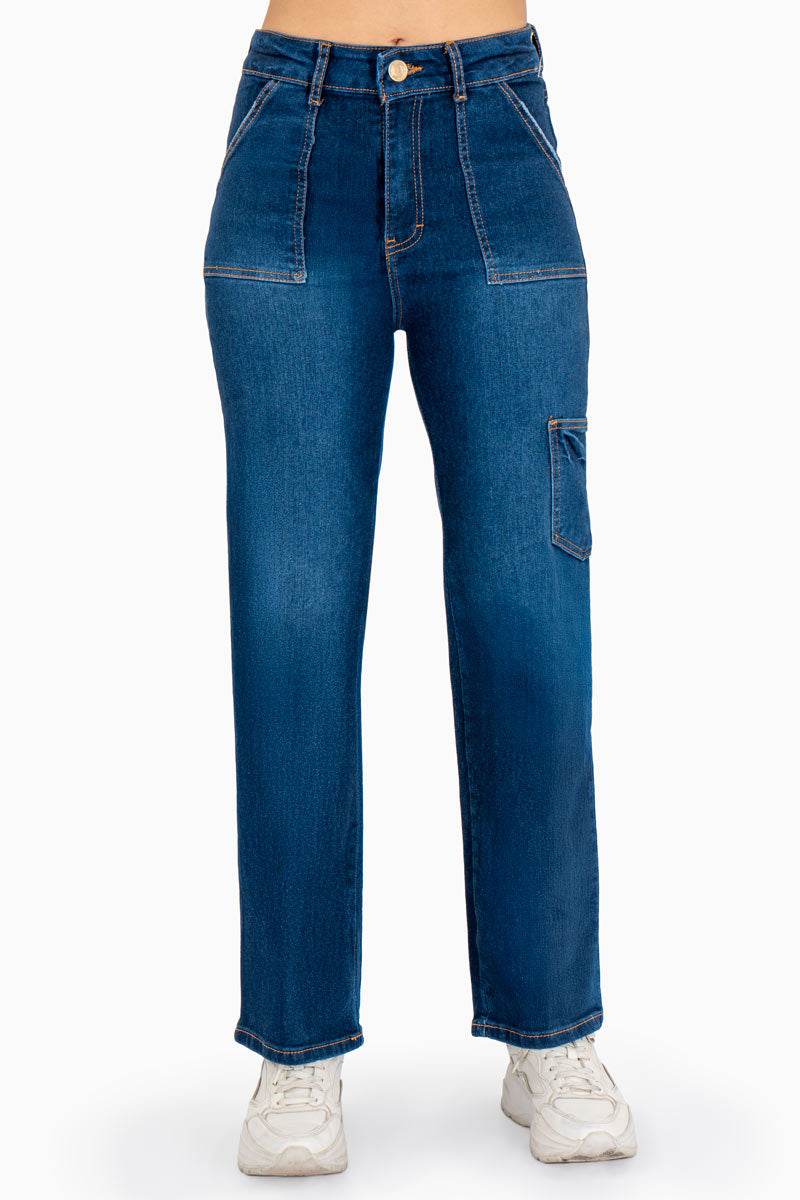 Jeans tipo cargo - Santory Ropa  (7473584996419)