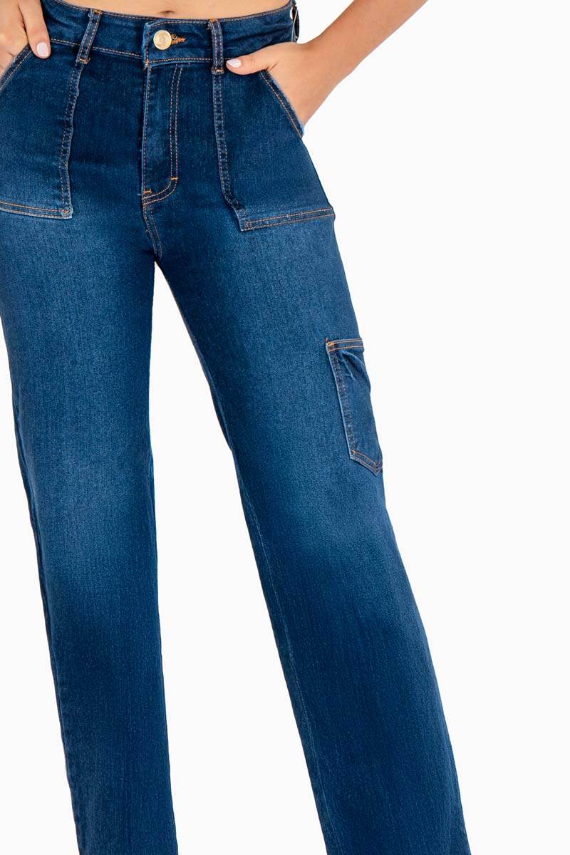 Jeans tipo cargo - Santory Ropa  (7473584996419)